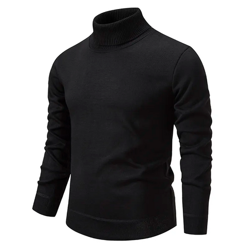 Barrona™ - Pull col roulé en coton
