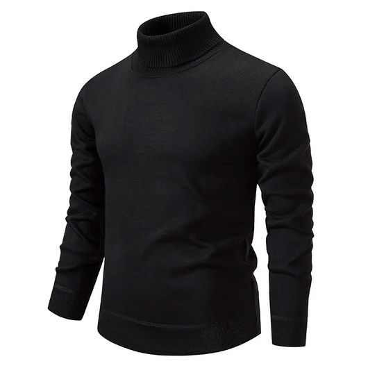 Barrona™ - Pull col roulé en coton