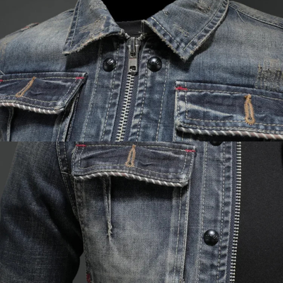 Denver™ – Veste denim délavé pour homme