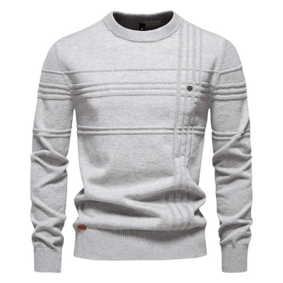 Hector™ - Pull à col rond en coton