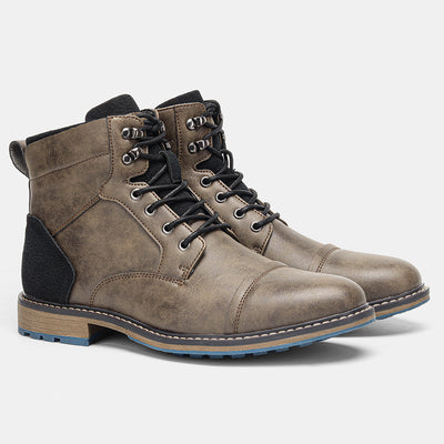 Capri™ - Bottines en cuir véritable homme
