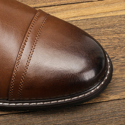 Rivoli™ - Bottines Derby en cuir véritable homme