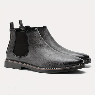 Milano™ – Bottines Chelsea en cuir véritable homme