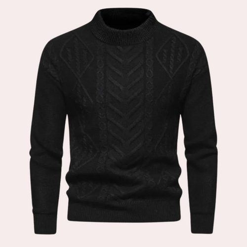 Mathias™ - Pull à col rond torsadé