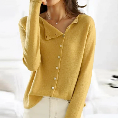 Élina™ - Cardigan chic à boutons