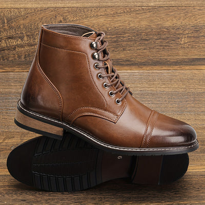 Rivoli™ - Bottines Derby en cuir véritable homme