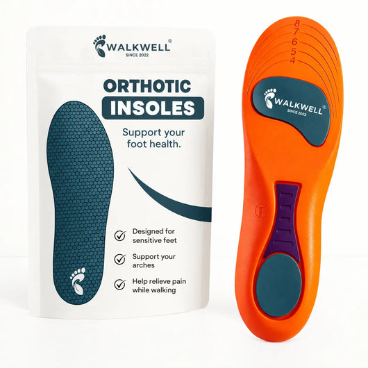 Pair of orthopedic insoles