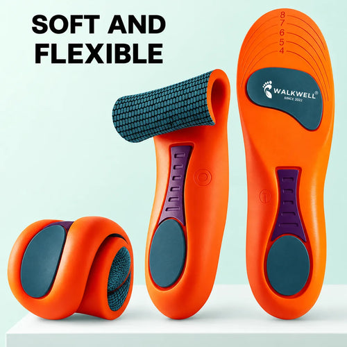 Pair of orthopedic insoles