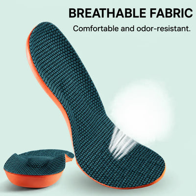 Pair of orthopedic insoles