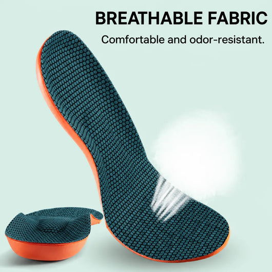 Pair of orthopedic insoles