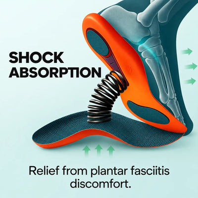 Pair of orthopedic insoles