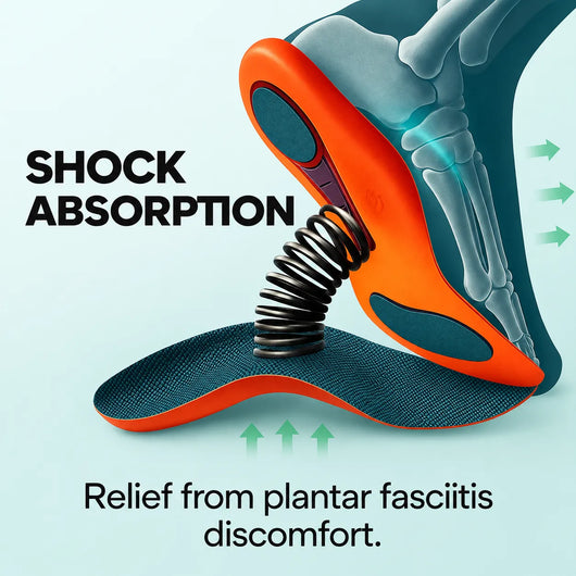 Pair of orthopedic insoles