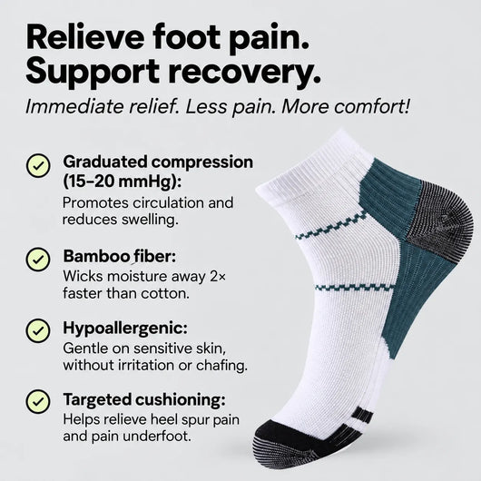 OrthoSocks™ - Compression socks made of bamboo fibre