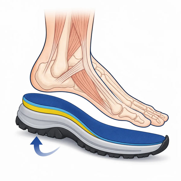 04. Dual Shock-Absorbing Sole